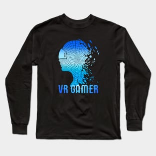 VR Gamer Virtual Reality Gift Long Sleeve T-Shirt